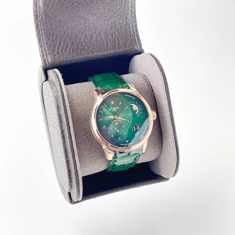 PanoMaticLunar Green 40mm - Duci Watches