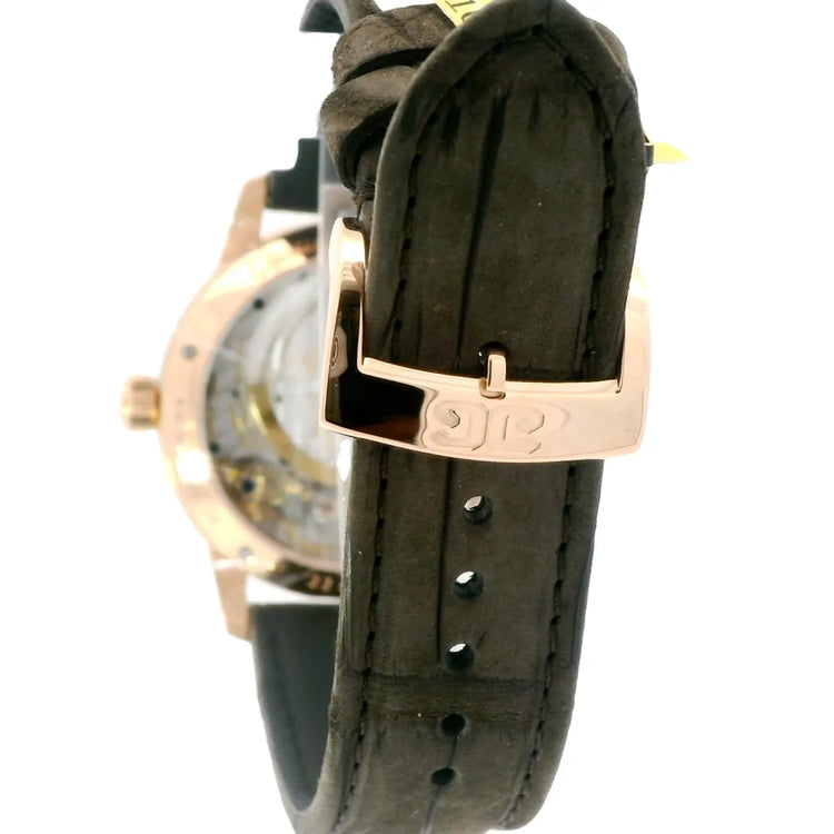 Glashütte Original PanoMaticLunar Red Gold 40mm Silver Dial