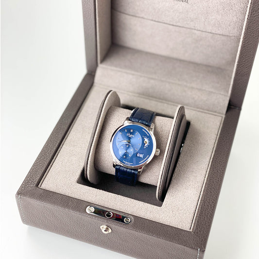 PanoMaticLunar Blau 40mm