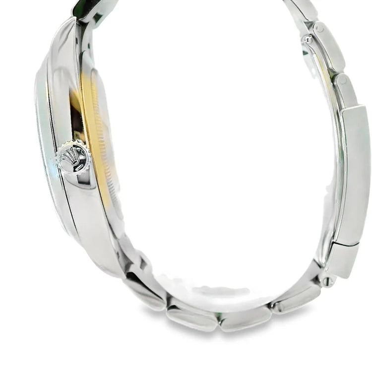 Rolex Oyster Perpetual 41 Full Set green - Duci Watches