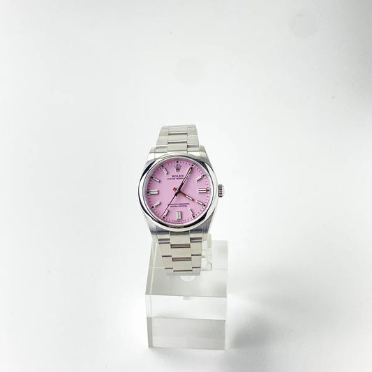 Oyster Perpetual 36 Candy Pink - Duci Watches