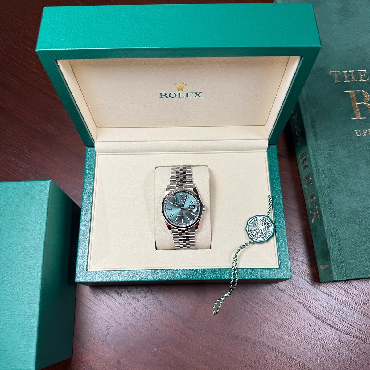 Rolex Datejust 36 Mint Green - Duci Watches