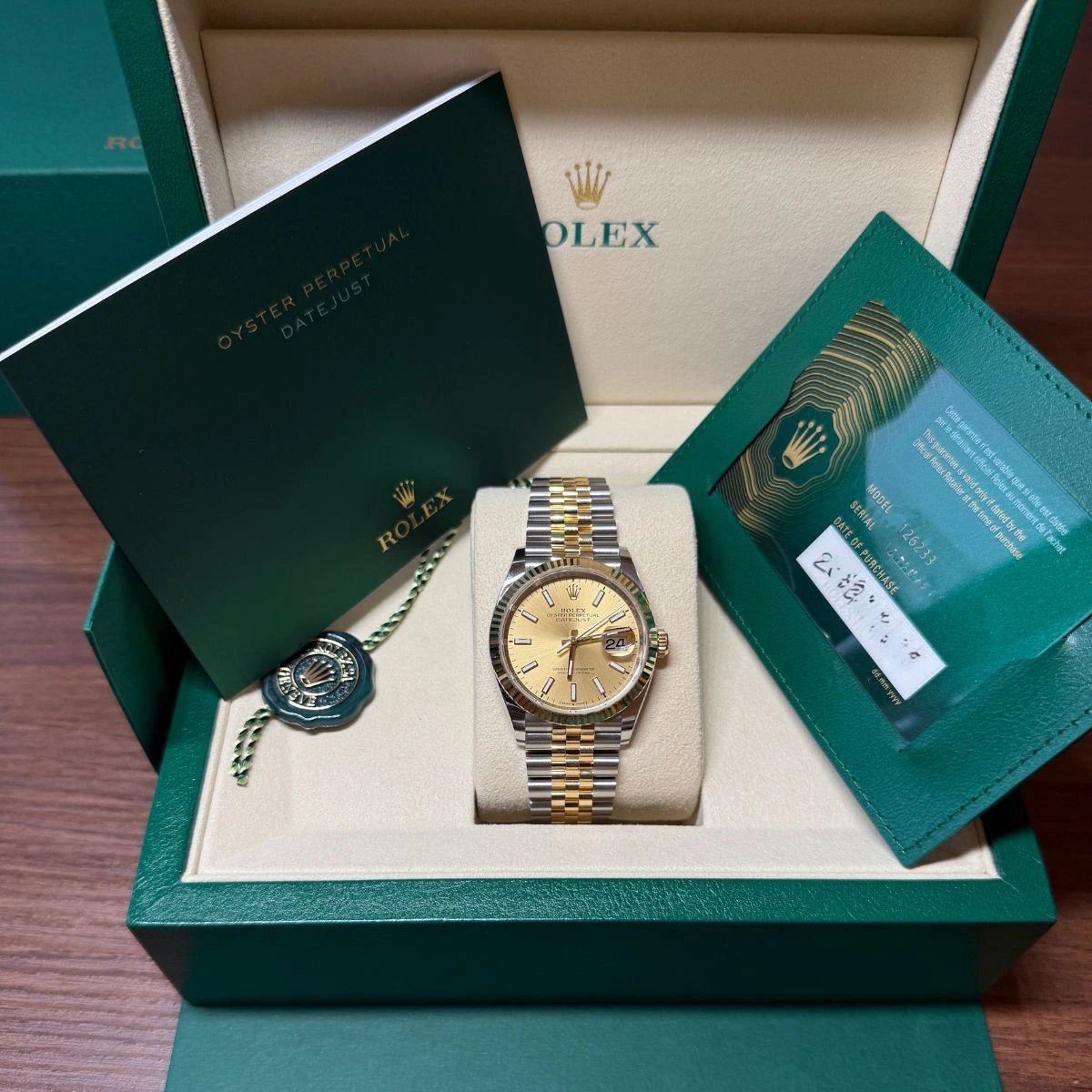 Rolex Datejust 36 Champagner - Duci Watches