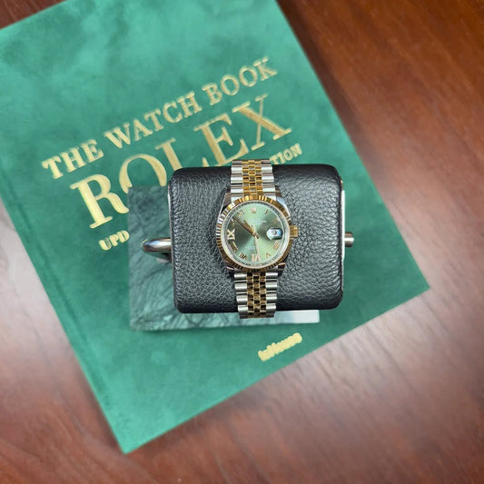 Rolex Datejust 36 green roman dial - Duci Watches