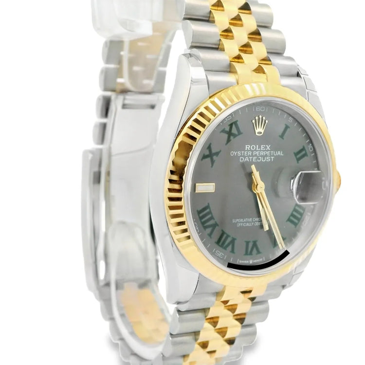 Rolex Datejust 36 Wimbledon Dial