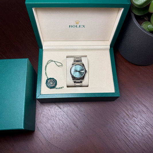 Rolex Datejust 36 Mint Green - Duci Watches
