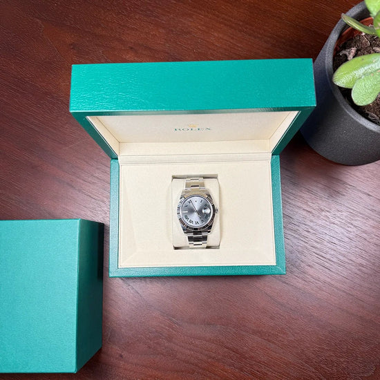 Rolex Datejust 41 Wimbledon Oyster Bracelet Full Set - Duci Watches