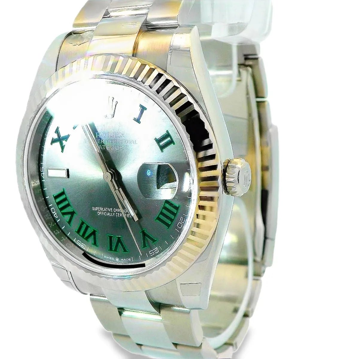 Rolex Datejust 41 Wimbledon Oyster Bracelet Full Set - Duci Watches