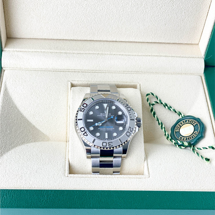 Yacht Master 40 Rhodium