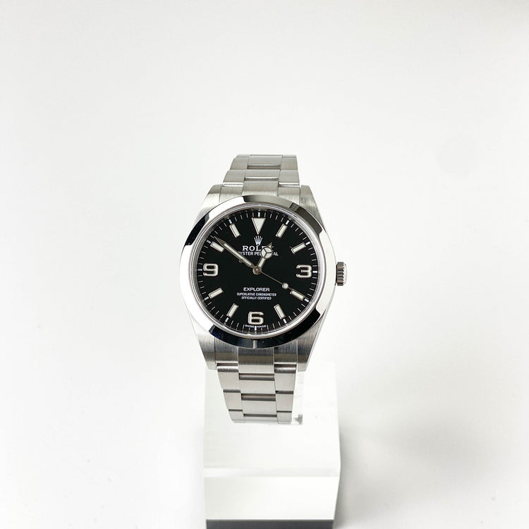 Explorer 39mm Black Dial