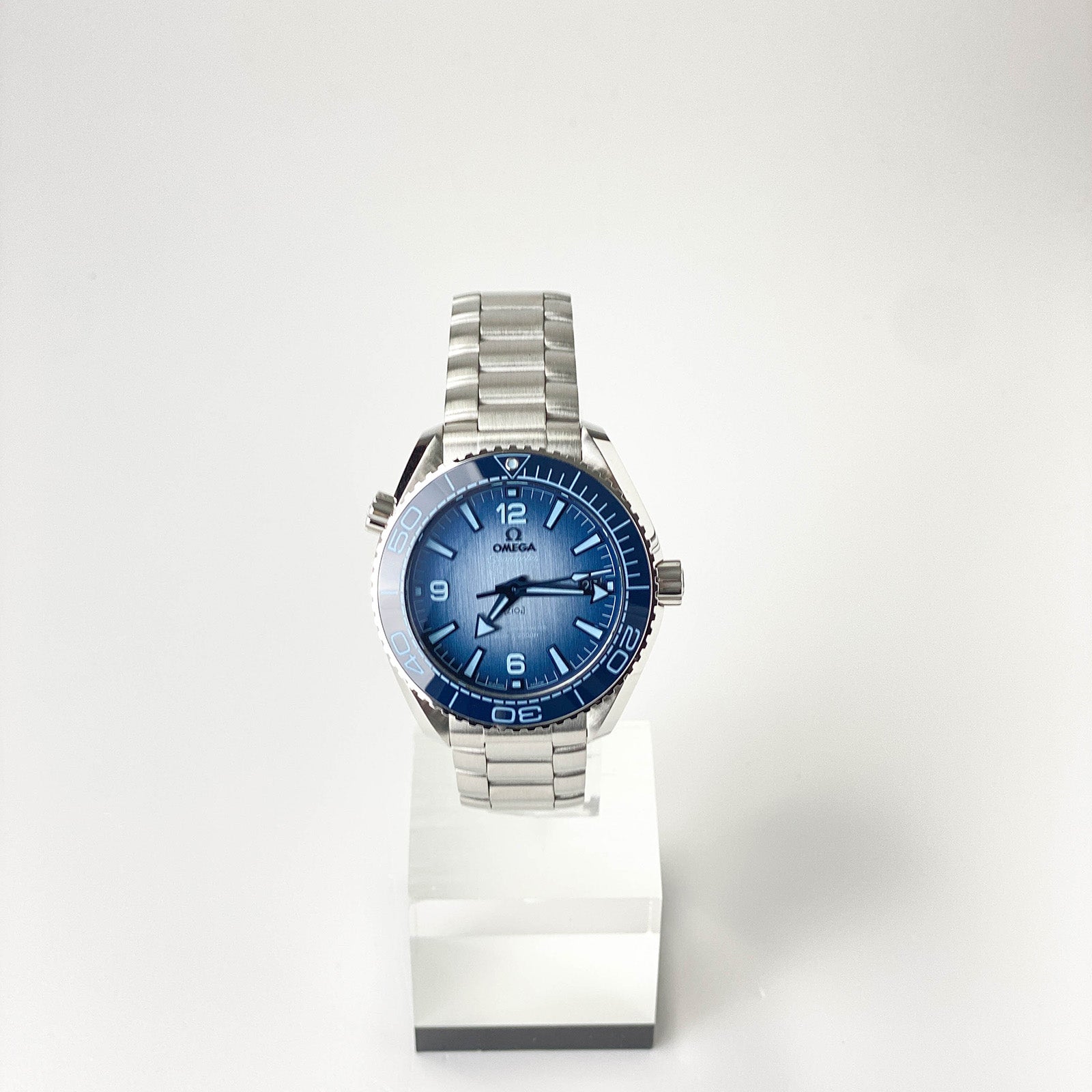 Omega planet ocean 39.5 blue best sale