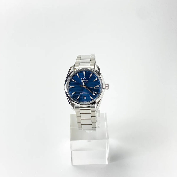 Seamaster Aqua Terra Master Chronometer Blue Dial 38mm - Duci Watches