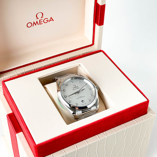 Omega Seamaster Aqua Terra CO-AXIAL MASTER CHRONOMETER 38 MM Silver Dial