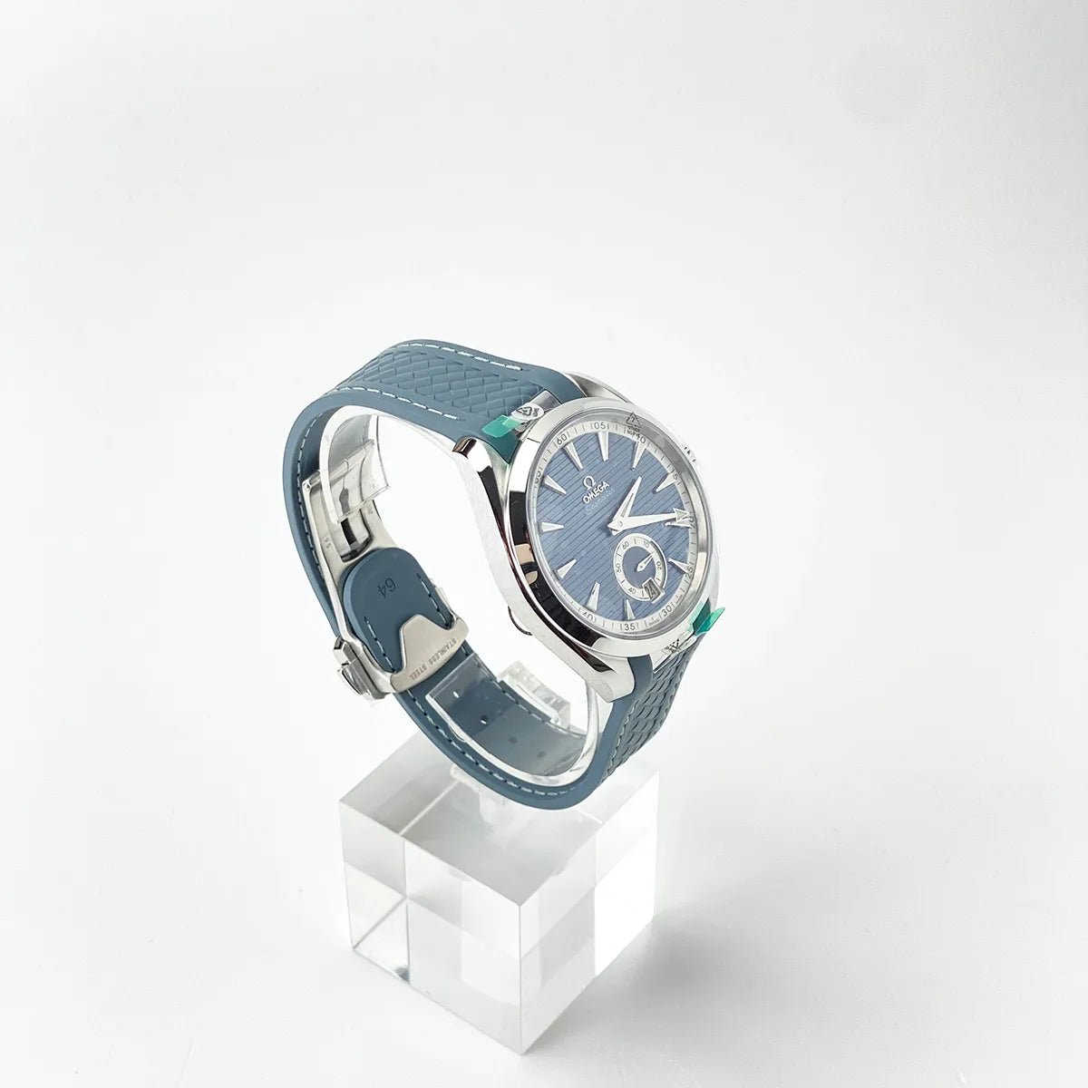 Seamaster Aqua Terra 150m Small Seconds 41 mm Blue Dial - Duci Watches