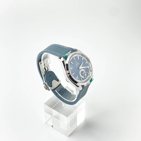 Seamaster Aqua Terra 150m Small Seconds 41 mm Blue Dial - Duci Watches