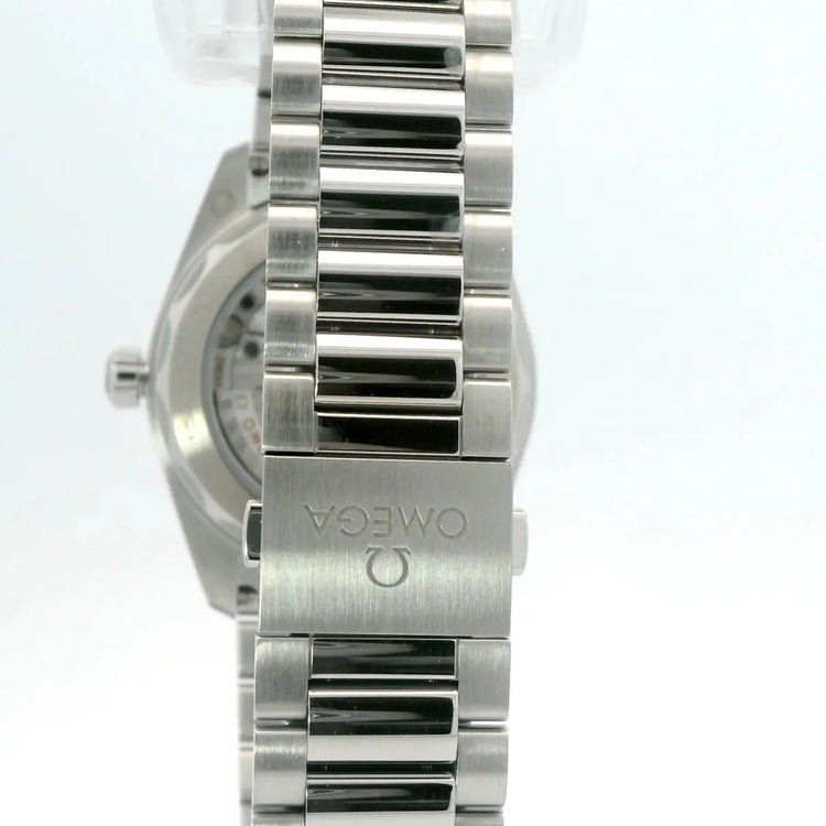 Omega Seamaster Railmaster 38 mm grey Dial - Duci Watches