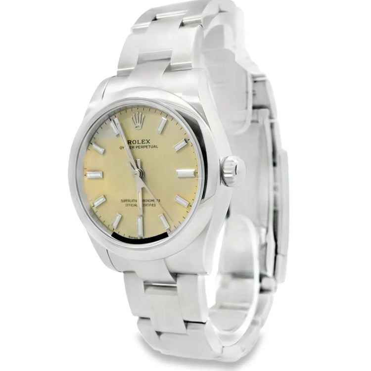 Rolex Oyster Perpetual 31 Full Set BUTTERSCOTCH