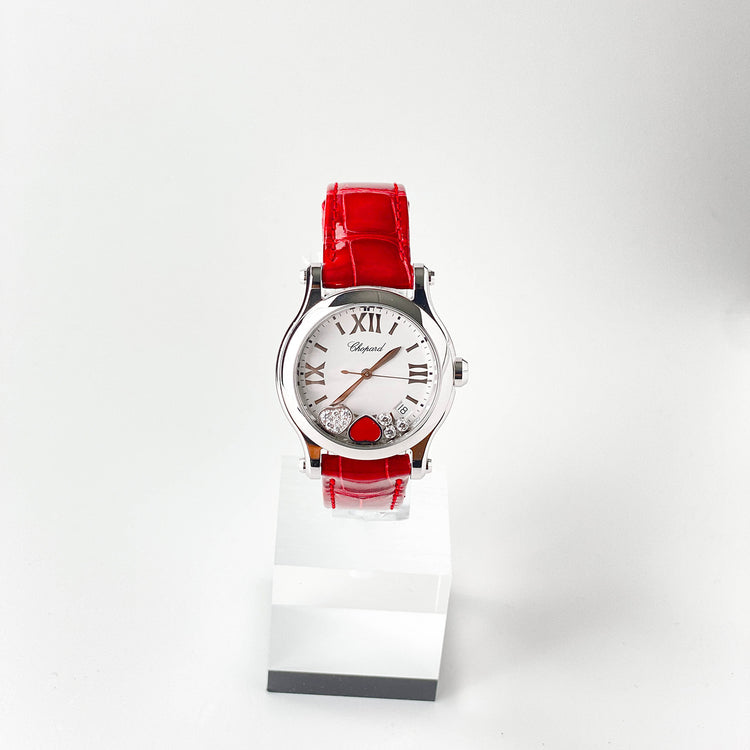 Happy Sports "Happy Hearts" Quartz Weiß 36mm