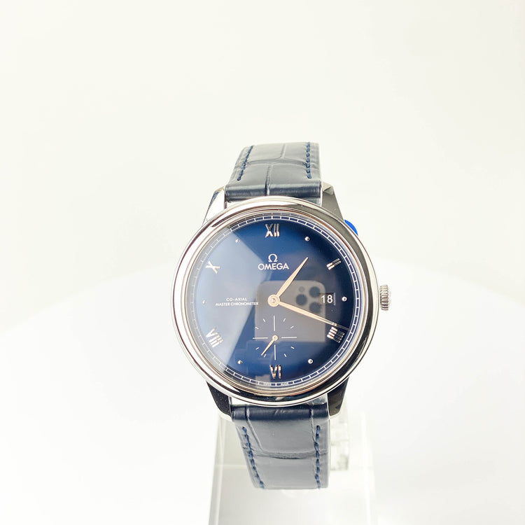 De Ville Prestige Master Chronometer Small Seconds 41 Ville Prestige Blue Dial