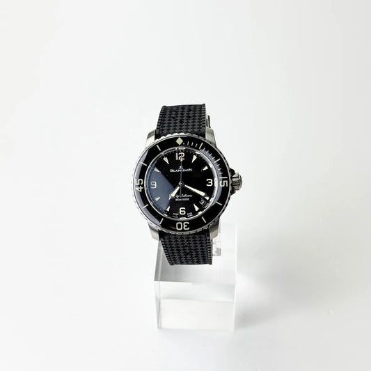 Fifty Fathoms Automatique Black Dial 42.3mm PIN BUCKLE