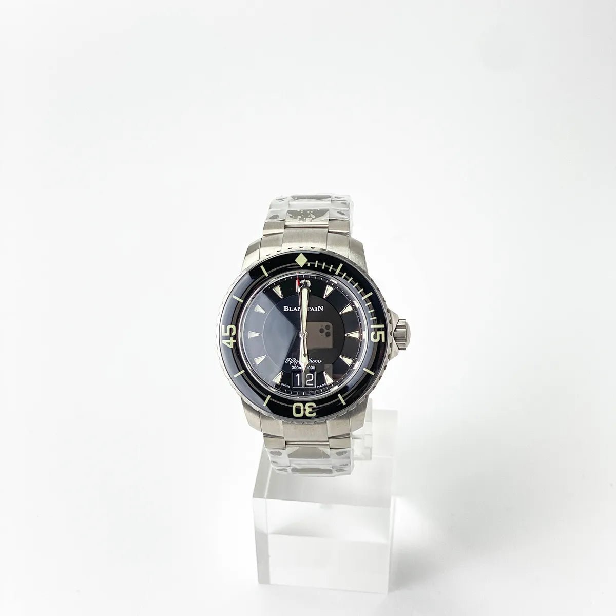 Fifty Fathoms Grande Date Black 45mm - Duci Watches