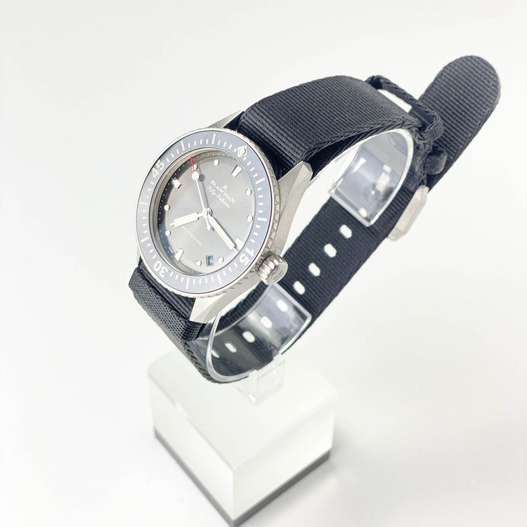 Fifty Fathoms Bathyscaphe 38mm Stahl