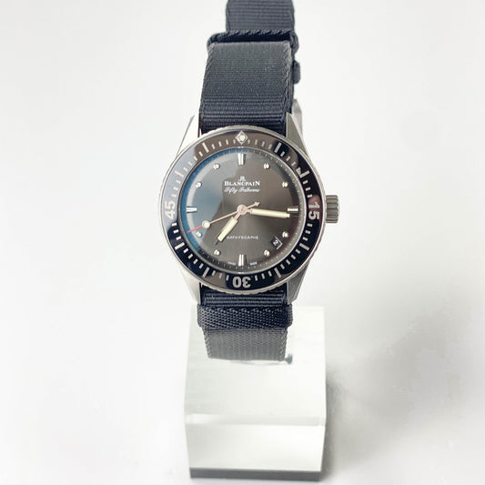 Fifty Fathoms Bathyscaphe 38mm Stahl