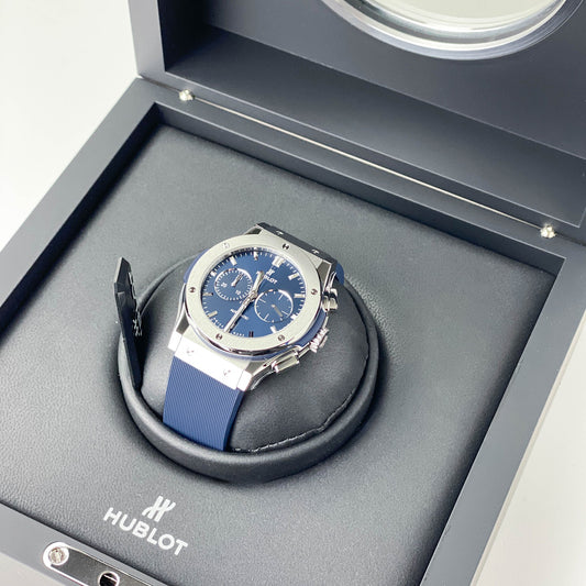 Classic Fusion Chronograph Blau 42mm