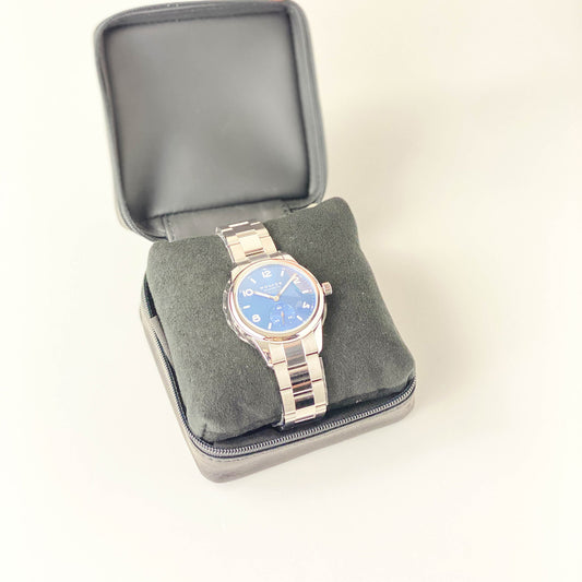 Nomos Club Automatic Blue Dial Stainless Men's Watch