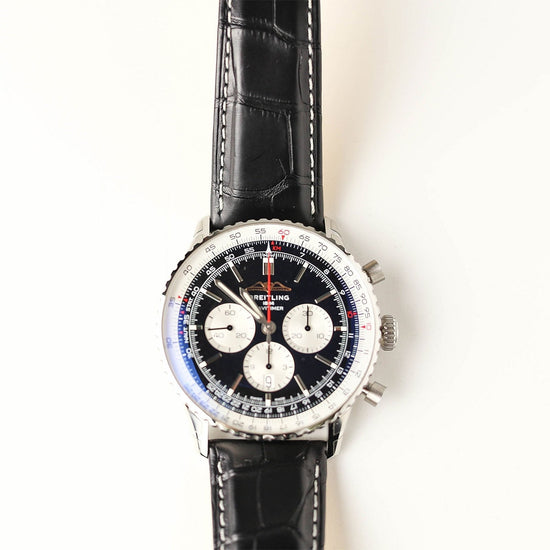 Navitimer B01 Chronograph 46 Schwarz - Duci Watches