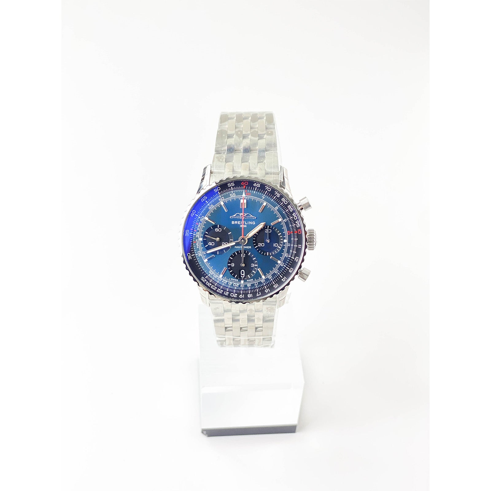 Navitimer Automatik 41 Blau - Duci Watches