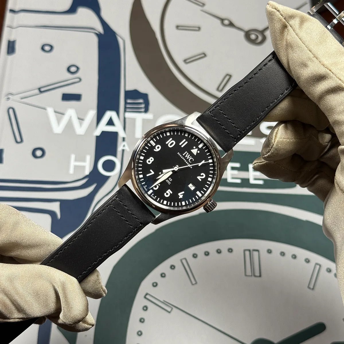 IWC Fliegeruhr Mark XX schwarz - Duci Watches
