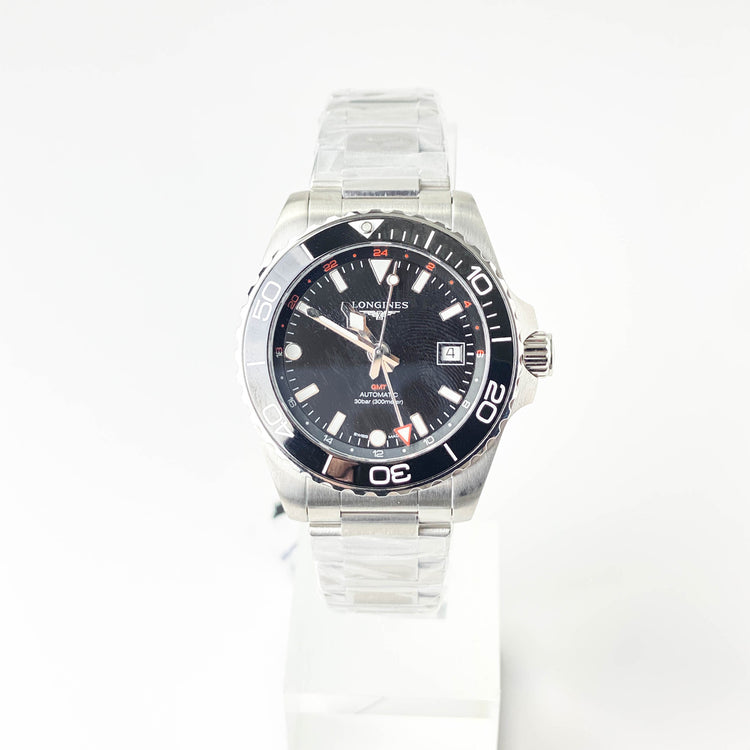 HydroConquest Gmt Black 41mm