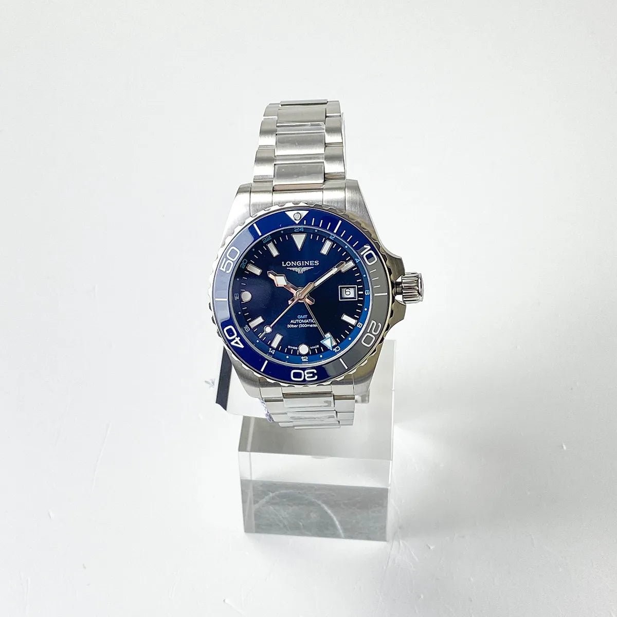 HydroConquest Gmt Blue Dial 41mm - Duci Watches