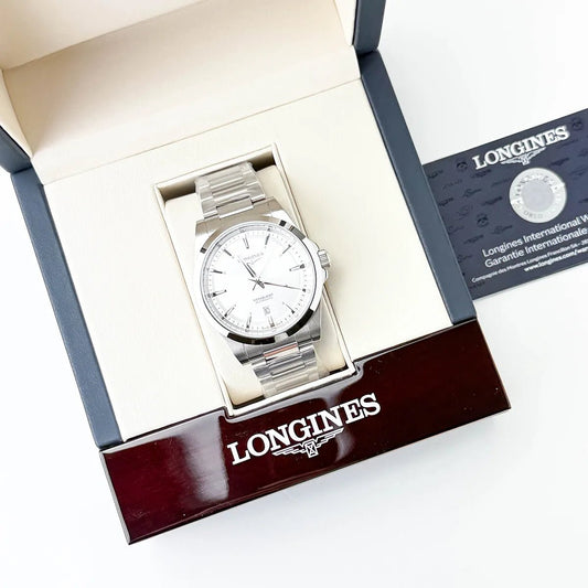 Conquest Automatic 41 Mm Silver Dial - Duci Watches