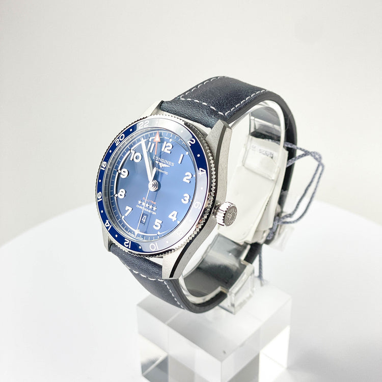 Spirit Automatic Blue Dial Stainless Zulu Time Blue Dial 42mm