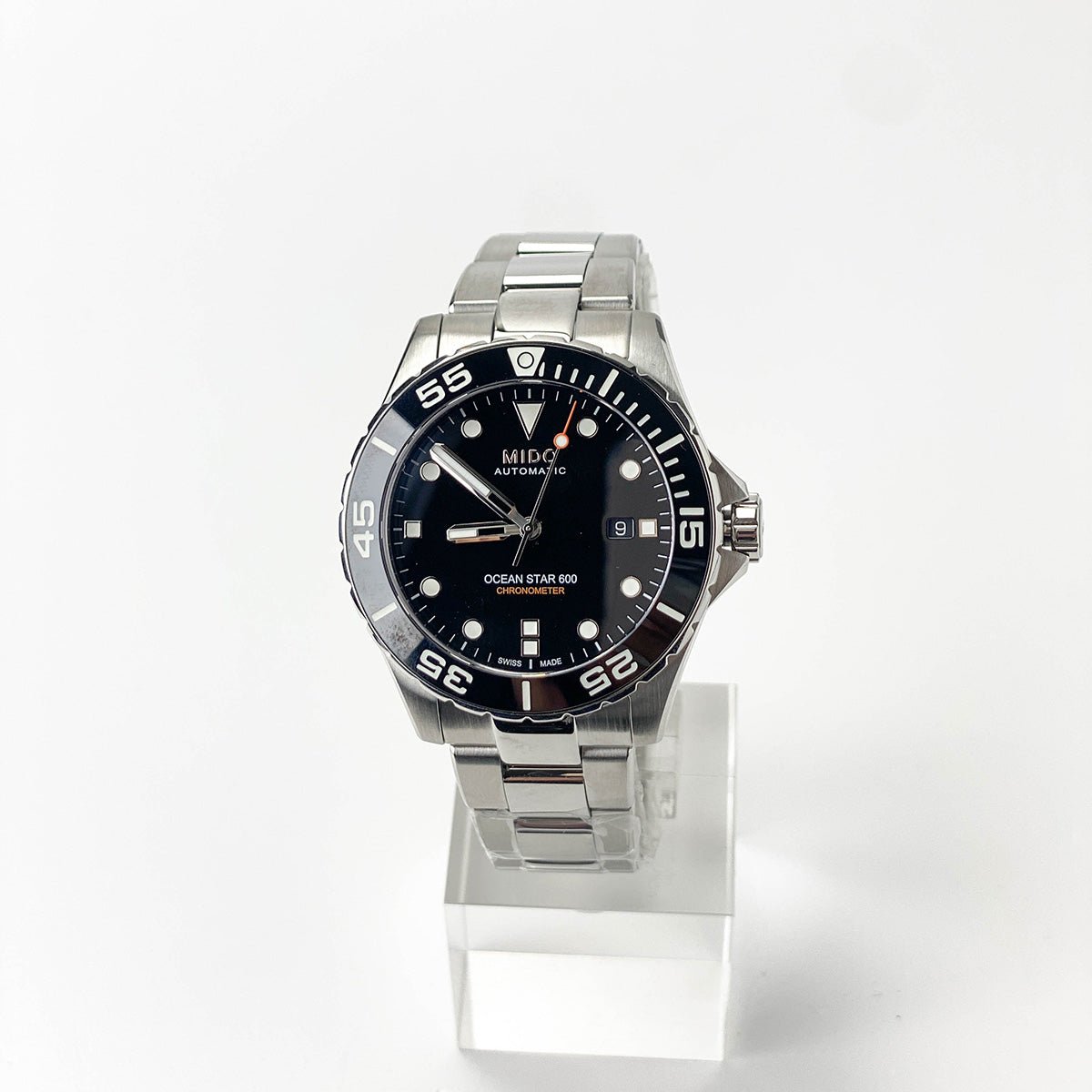 Ocean Star 600 Black Dial 43,5 - Duci Watches