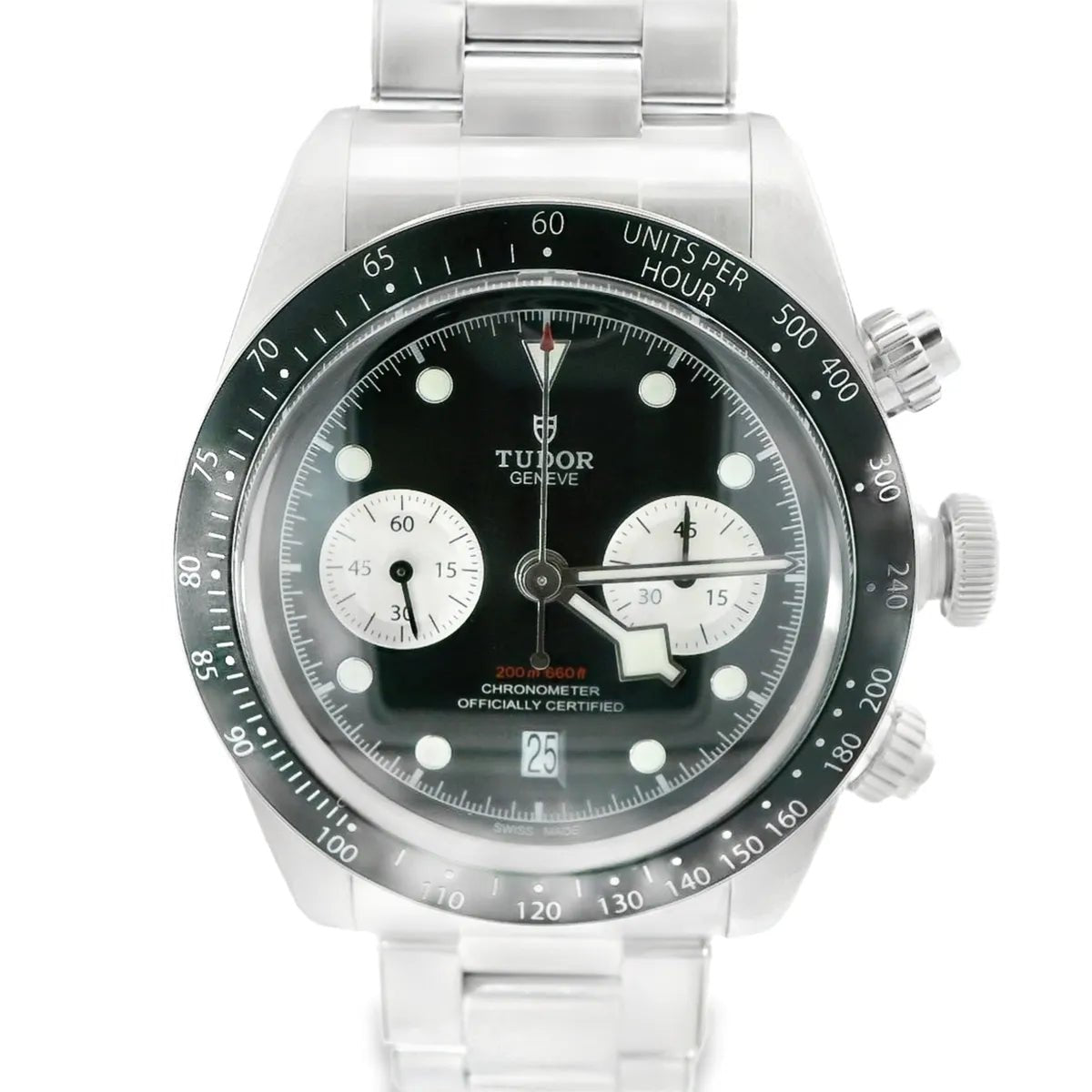 Tudor Black Bay Chrono Dial Reverse Panda