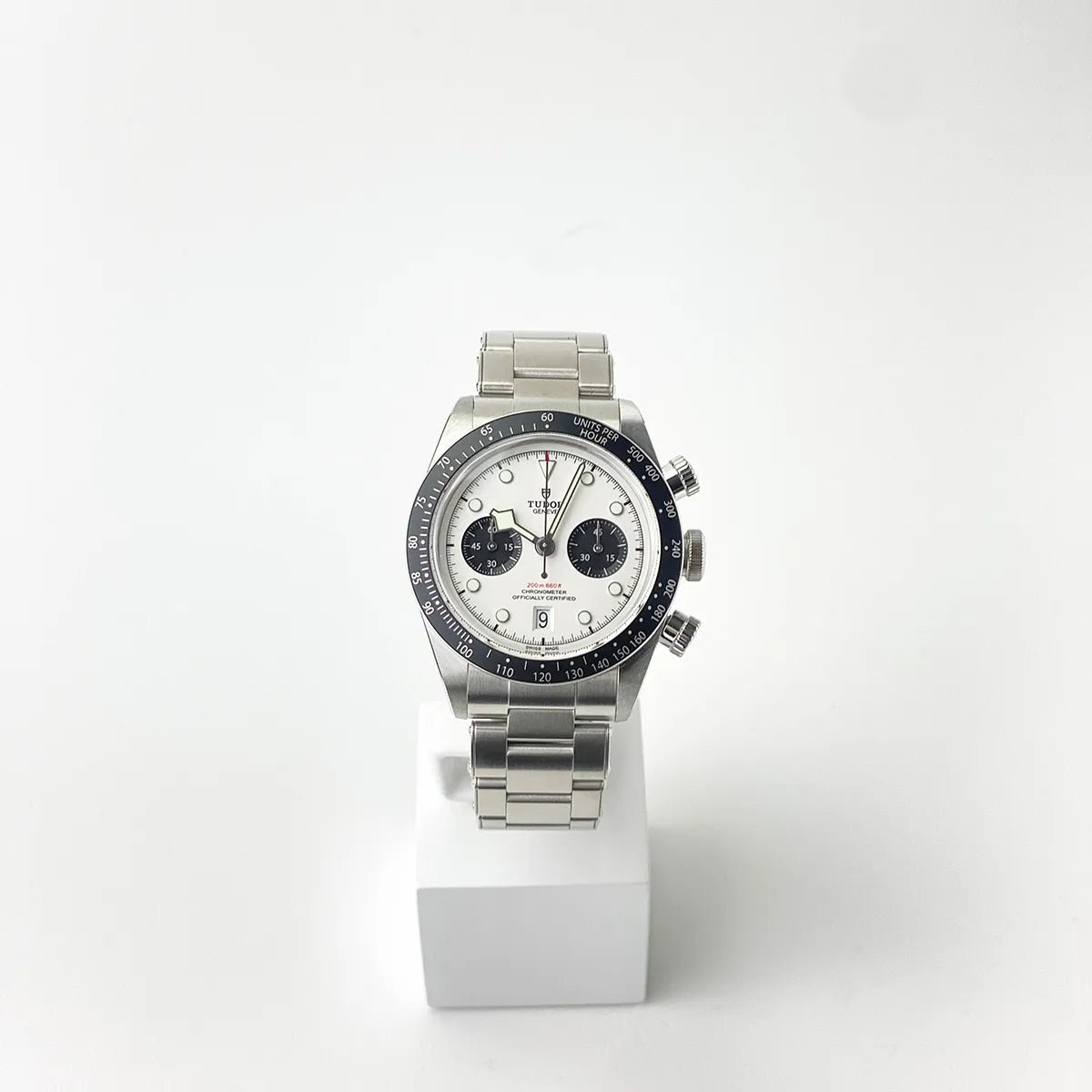 Black Bay Chrono Panda White Dial 41mm - Duci Watches