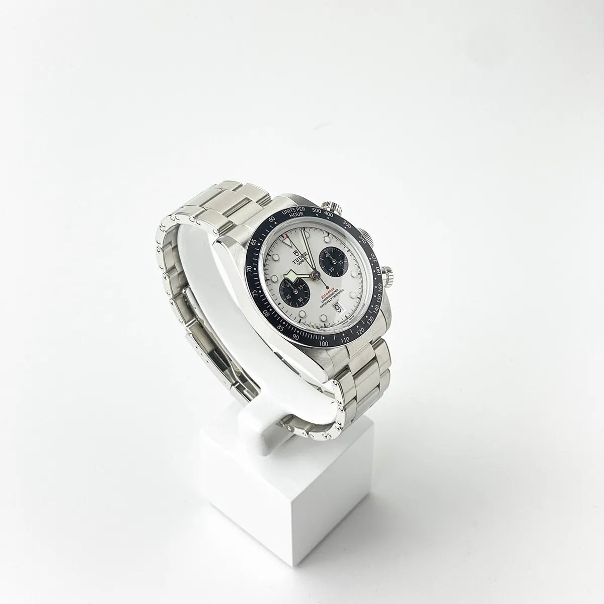 Black Bay Chrono Panda White Dial 41mm - Duci Watches