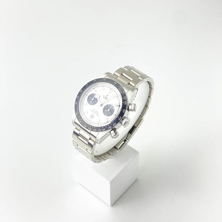 Black Bay Chrono Panda White Dial 41mm - Duci Watches