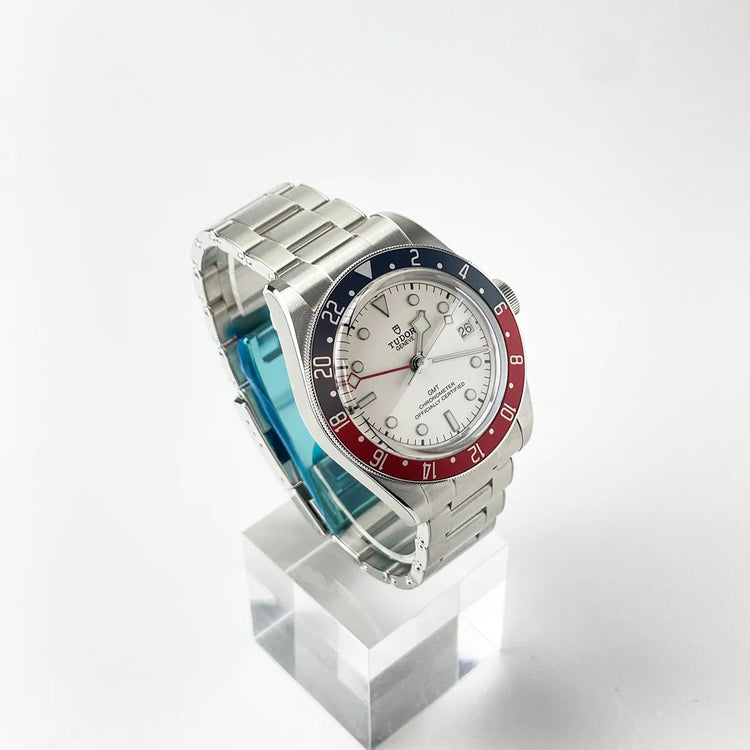 Black Bay GMT White Dial 41mm Pepsi - Duci Watches