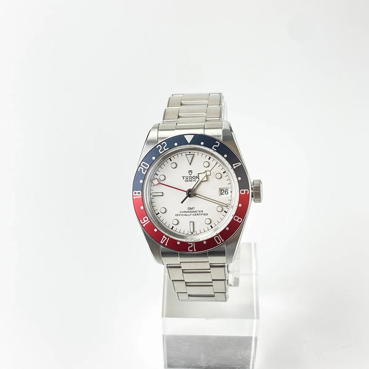 Black Bay GMT White Dial 41mm Pepsi - Duci Watches