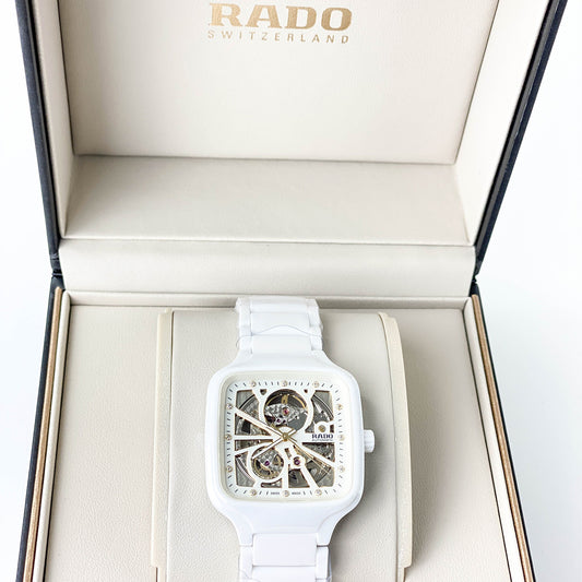 Rado True Square Automatic Open Heart 38mm Diamonds