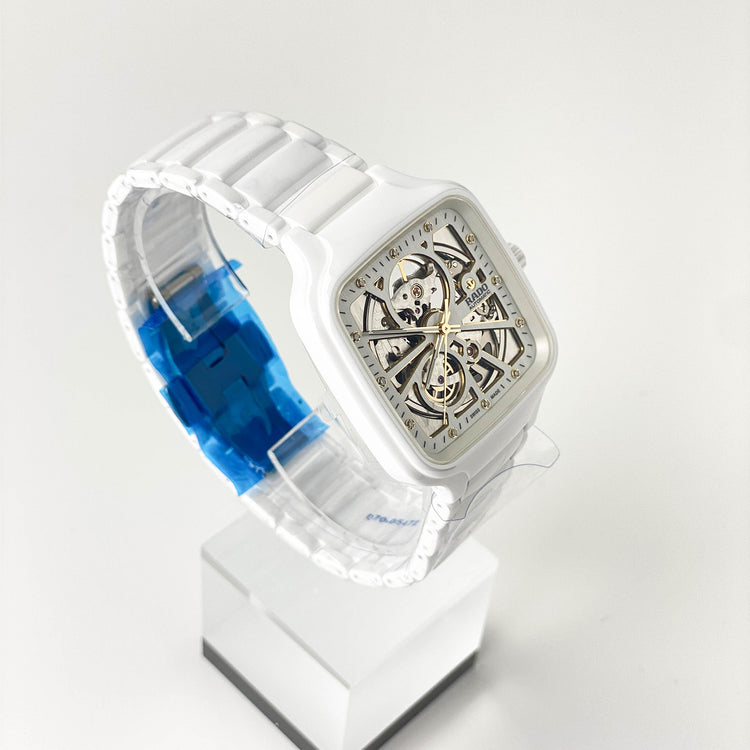 True Square Automatic Open Heart 38mm Diamonds