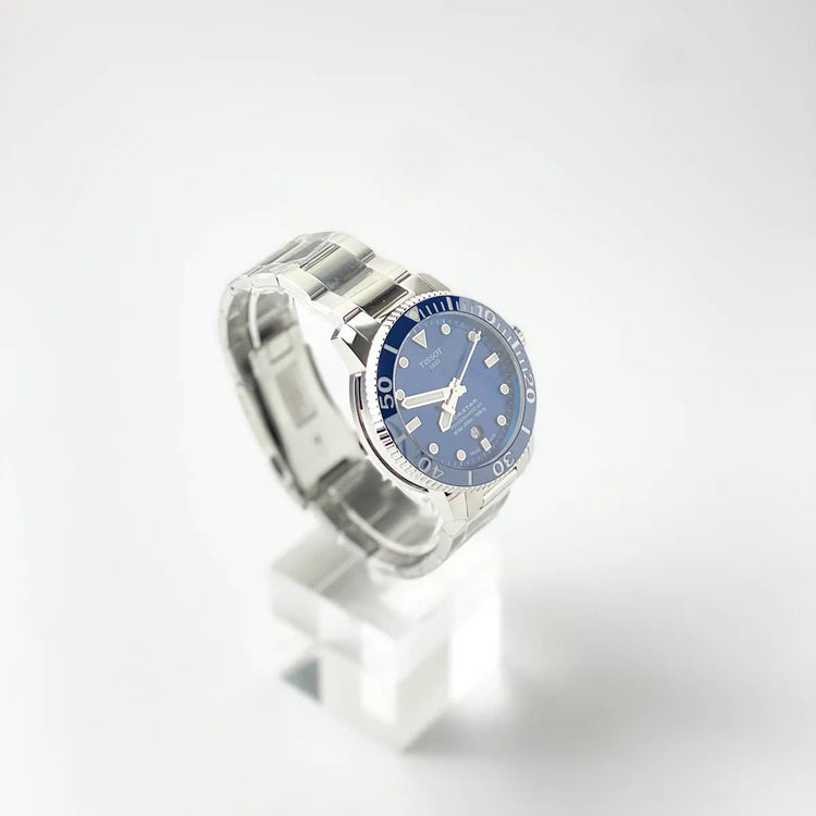 Seastar 1000 Powermatic 80 Automatic Blue Dial - Duci Watches