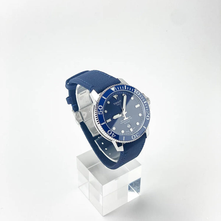 Seastar 1000 Powermatic Silicium Blue Dial 43mm - Duci Watches