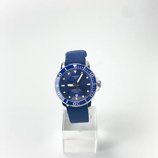 Seastar 1000 Powermatic Silicium Blue Dial 43mm - Duci Watches