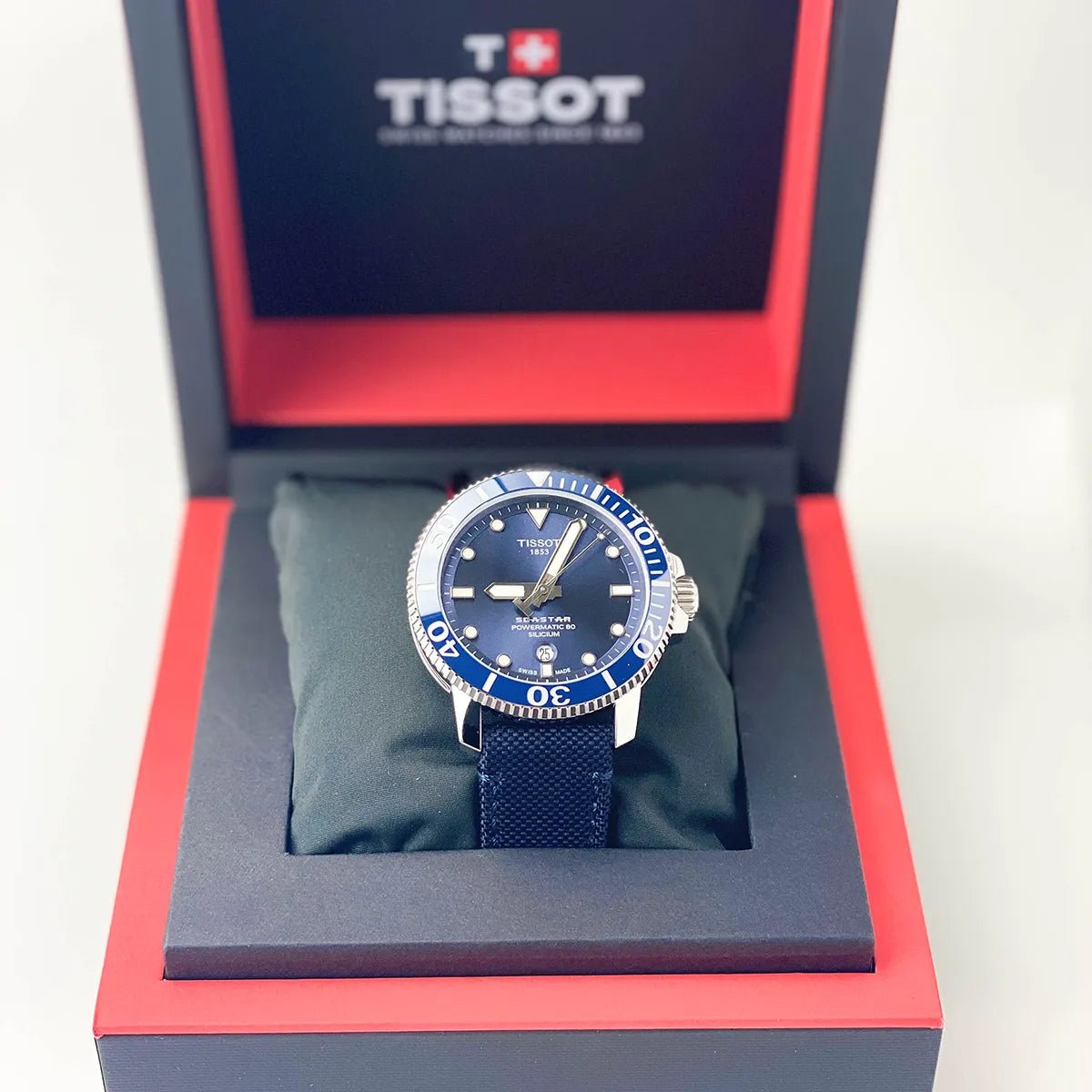 Seastar 1000 Powermatic Silicium Blue Dial 43mm - Duci Watches