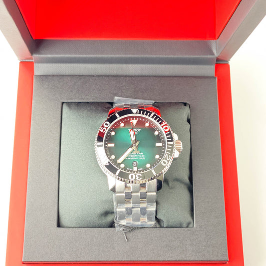 Tissot Seastar 1000 Powermatic 80 Grün